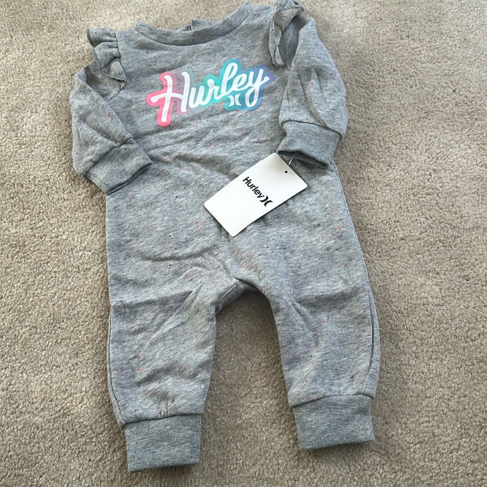 Hurley baby girl romper